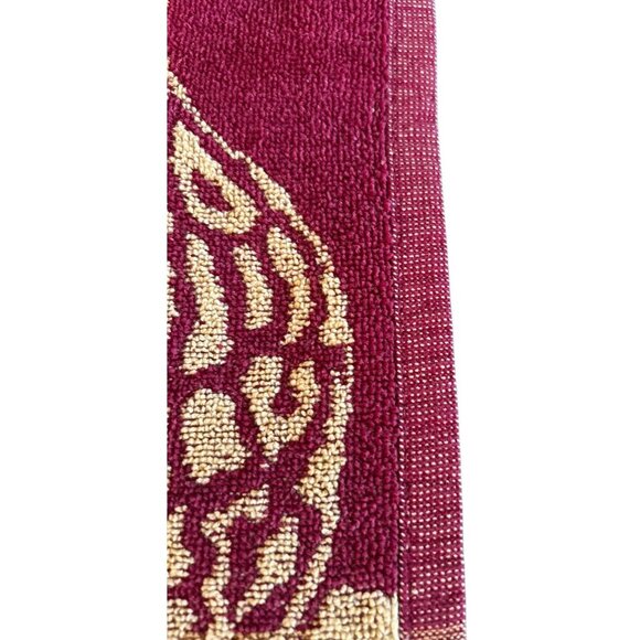 Beach Towel Body Towel SAFARI Giraffe Zebra Saydah Vintage 100% Cotton 56" x 30" - Picture 4 of 10